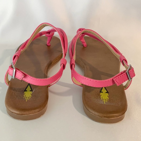 Volatile Hot Pink Strappy Sandals - Size 7 - Picture 5 of 9